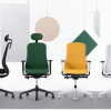 Ergonominė kėdė Souly spalvų pasirinkimas