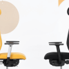 Ergonominė kėdė Souly su sinchroniniu mechanizmu.