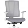 Ergonominė kėdė Avanti white HRU su išskirtiniu atlošu ir pakaba švarkui