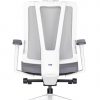 Ergonominė kėdė Avanti white HRU su išskirtinės formos atlošu