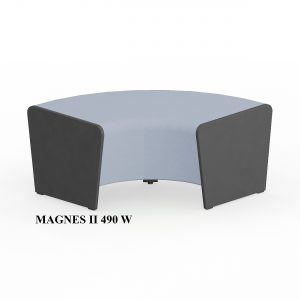 Modular seating system Magnes II 490 W.