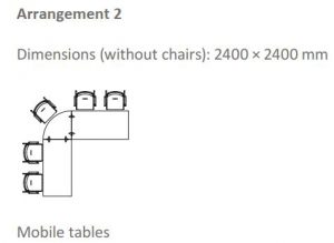 Mobile table Flib