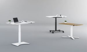 The eModel 2.0 desk with electric height adjustment