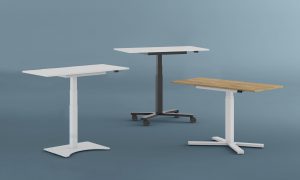 The eModel 2.0 desk with electric height adjustment