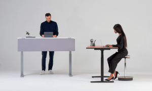 Height adjustable table eUP