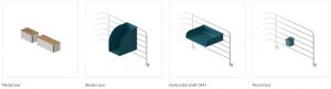 Play and work office furniture.
