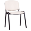 Meeting chair Iso black with eco leather