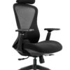 Ergonominė kėdė Roxen HRU su porankiais, juosmens ir galvos atrama