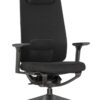 Ergonominė kėdė Solberg HRU su tinkleliu aptrauktu atlošu ir sėdyne.