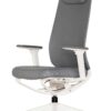 Ergonominė kėdė Solberg white HRU su reguliuojama galvos atrama, sinchroniniu mechanizmu