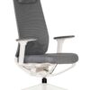 Ergonominė kėdė Solberg white HRU su reguliuojama galvos atrama, sinchroniniu mechanizmu
