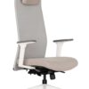 Ergonominė kėdė Uppsala white HB su aukštu atlošu ir sinchroniniu mechanizmu