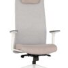 Ergonominė kėdė Uppsala white HB su aukštu atlošu ir sinchroniniu mechanizmu