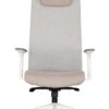 Ergonominė kėdė Uppsala white HB su aukštu atlošu ir sinchroniniu mechanizmu