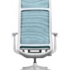 Ergonominė kėdė Viken white HB su sėdynės ir atlošo tinkleliu