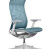 Ergoniominės kėdės Viken white HB su sėdynės ir atlošo tinkleliu
