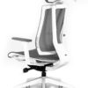 Ergonominė kėdė Avanti air white HRU su galvos atrama
