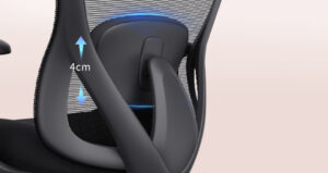 Ergonominės kėdės Melvin HRU juosmens atrama