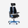 Žaidimų kėdė Xilium gaming chair Blue su galvos atrama